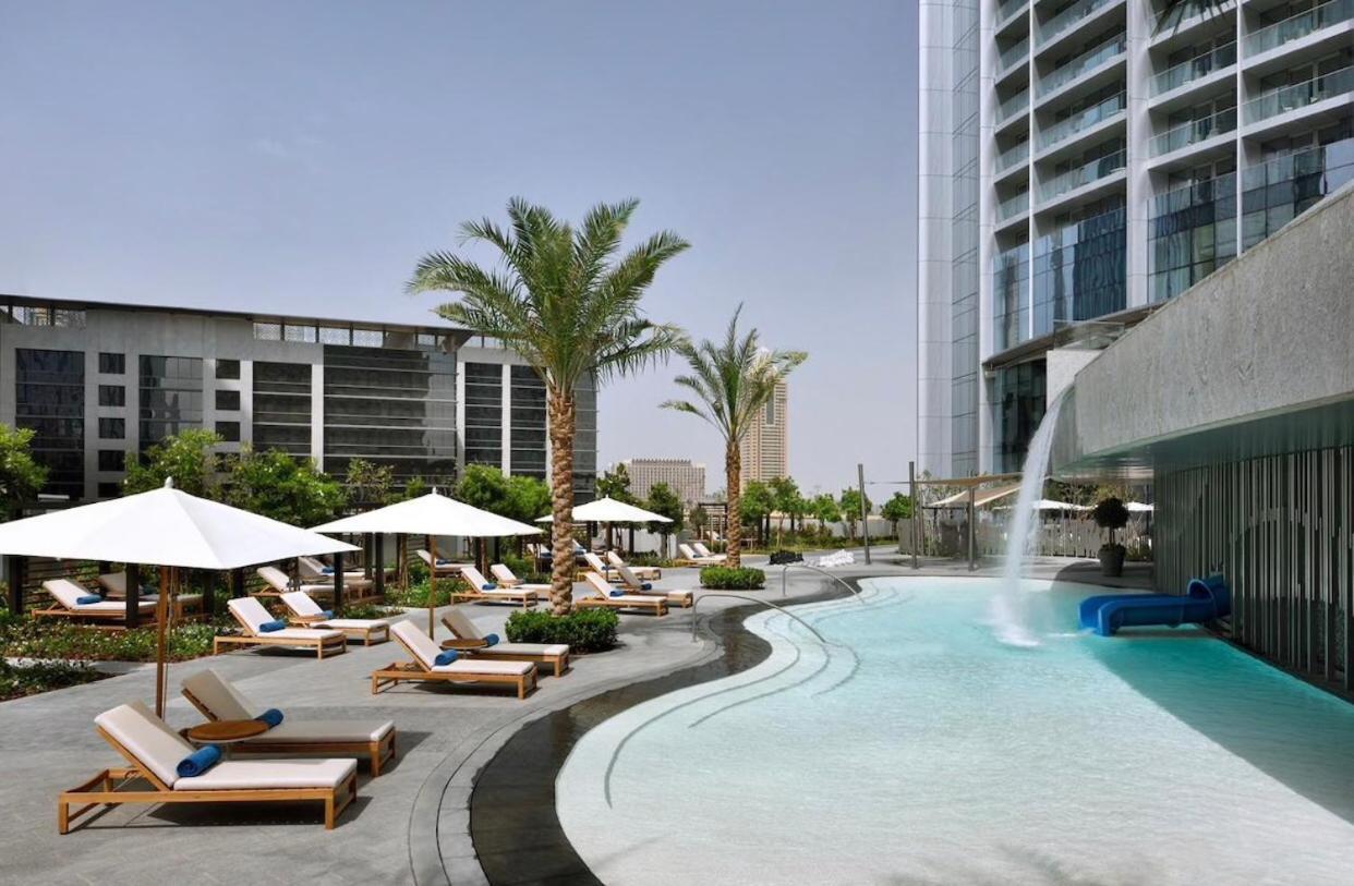 Amazing 2 Bedroom With Full Burj View Дубай Экстерьер фото